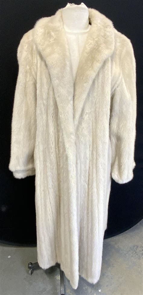 givenchy signature collection white mink fur coat vintage|Givenchy Mink Coat .